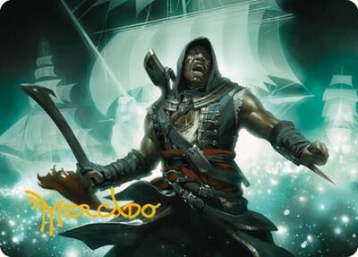 Adewale, Breaker of Chains Art Card (Gold-Stamped Signature)