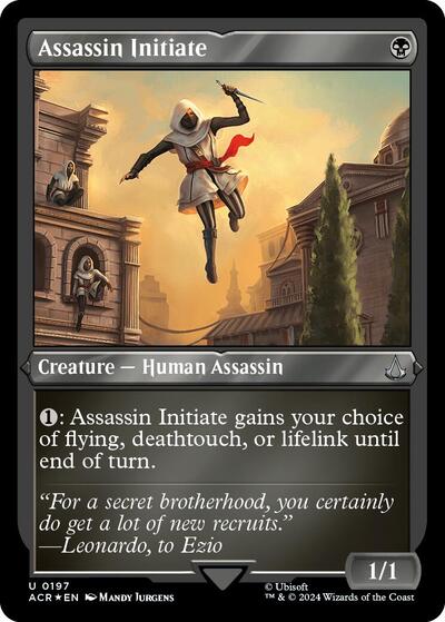 Assassin Initiate (Foil Etched)
