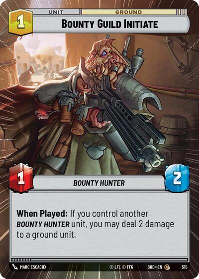 Bounty Guild Initiate (Hyperspace)