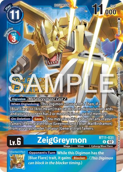 ZeigGreymon (2024 Regionals Finalist)