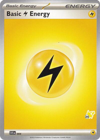 Basic Lightning Energy - Pikachu 24