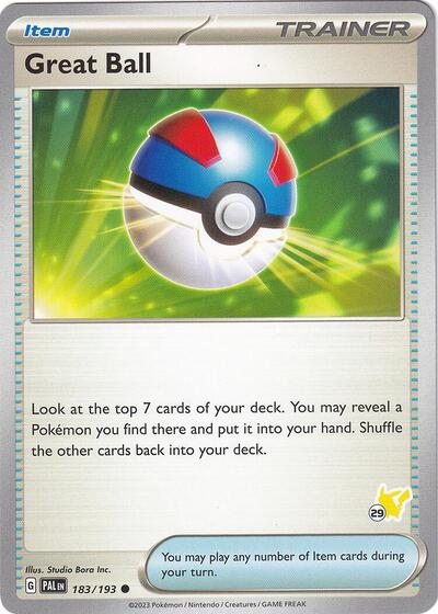 Great Ball - Pikachu 29