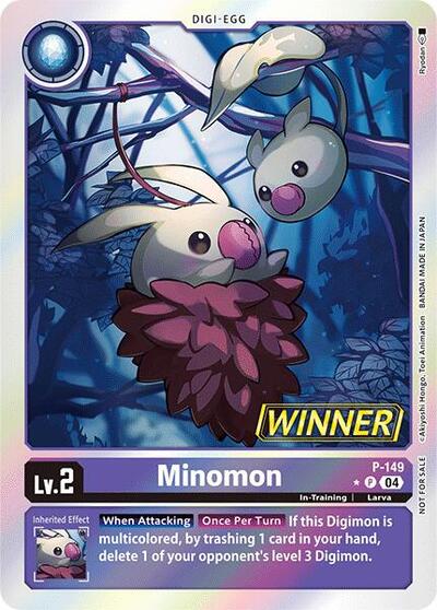 Minomon - P-149 (Store Tournament 2024 Jul. - Sep. Winner Pack)