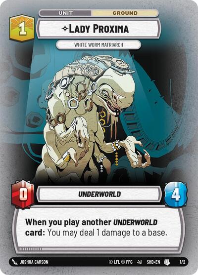 Lady Proxima - White Worm Matriarch