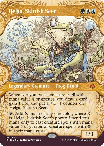 Helga, Skittish Seer (Showcase)