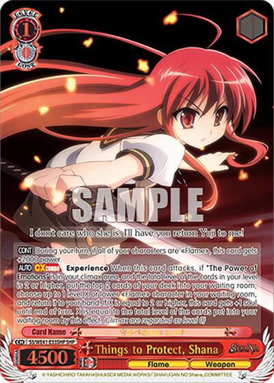 Things to Protect, Shana (SHP)