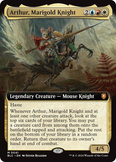 Arthur, Marigold Knight (Extended Art)