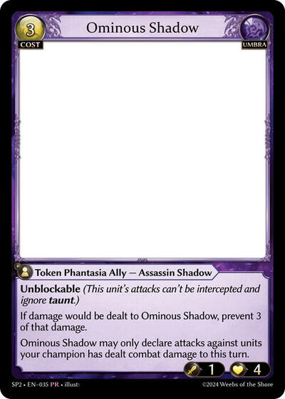Ominous Shadow