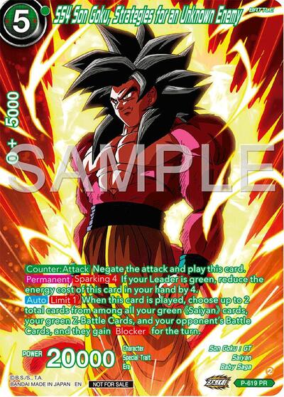 SS4 Son Goku, Strategies for an Unknown Enemy (Full Art) (Deluxe Pack 2024 Vol.2)