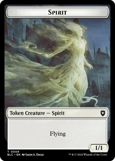 Spirit // Faerie Double-Sided Token