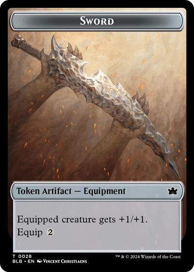 Sword // Manifold Mouse Double-Sided Token