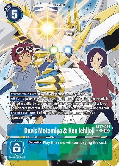 Davis Motomiya & Ken Ichijoji (Alternate Art)
