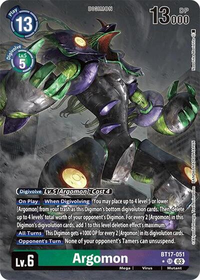 Argomon - BT17-051 (Alternate Art)