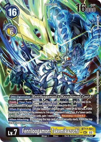 Fenriloogamon: Takemikazuchi (Alternate Art)