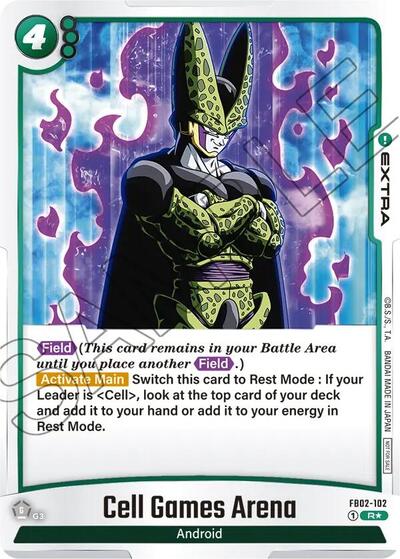 Cell Games Arena - FB02-102 (Championship Pack 02)