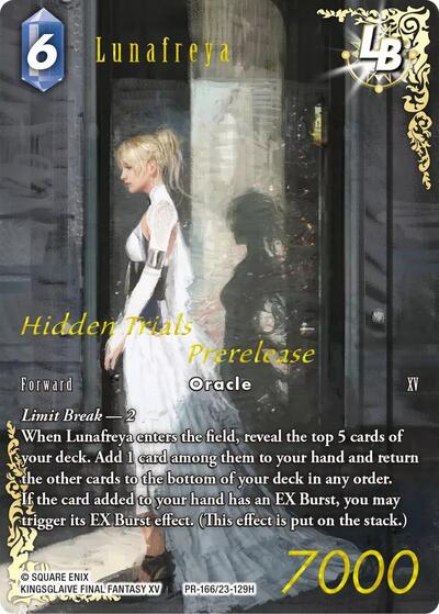 Lunafreya LB (Prerelease Promo)