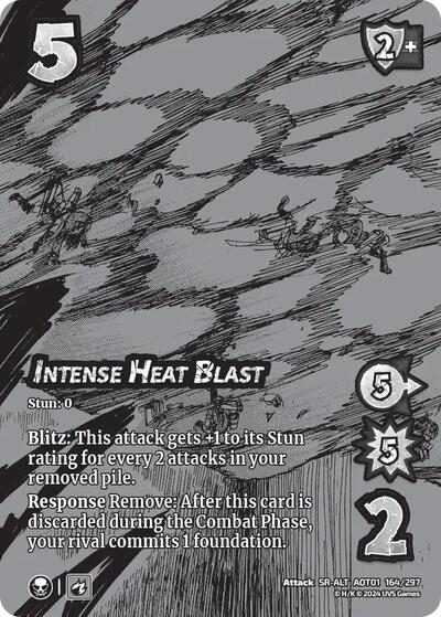 Intense Heat Blast (Alternate Art)