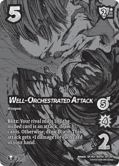 Well-Orchestrated Attack (Alternate Art)