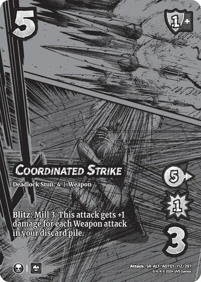 Coordinated Strike (Alternate Art)