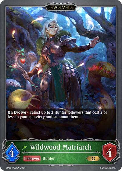 Wildwood Matriarch (Evolved) - P02EN (Foil)