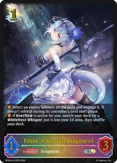 Filene, Whitefrost Dragonewt (SL)