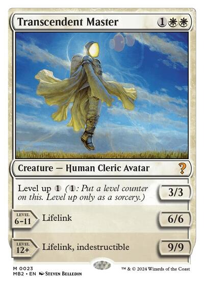 Transcendent Master (White Border)