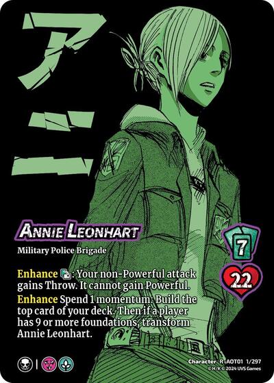 Annie Leonhart // Annie, Female Titan