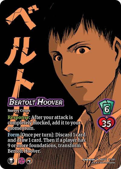 Bertolt Hoover // Bertolt, Colossus Titan