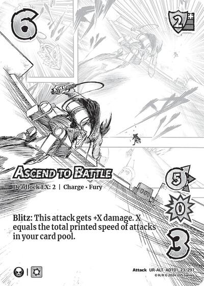 Ascend to Battle (Alternate Art)