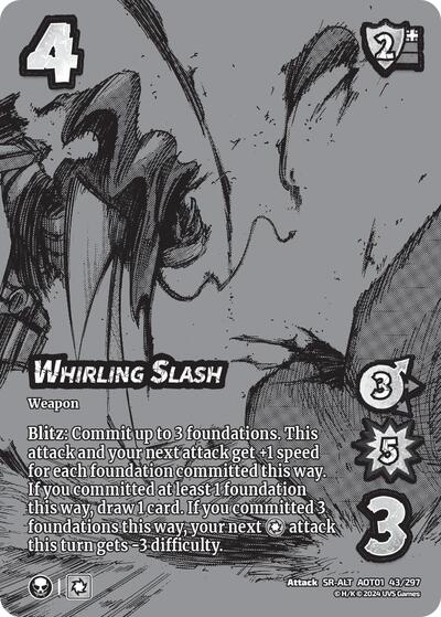 Whirling Slash (Alternate Art)