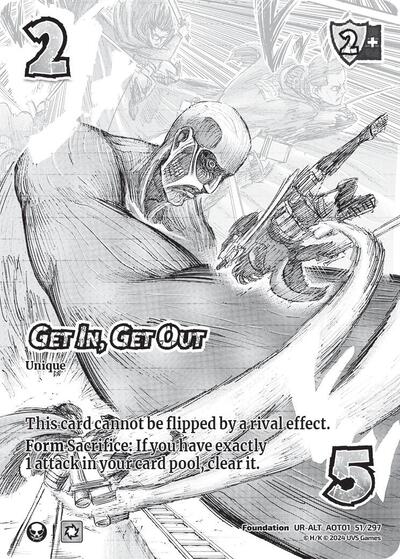 Get In, Get Out (Alternate Art)