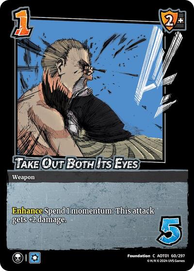 Take Out Both Its Eyes
