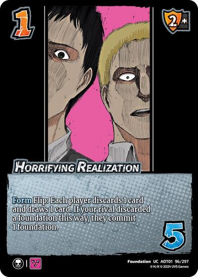 Horrifying Realization