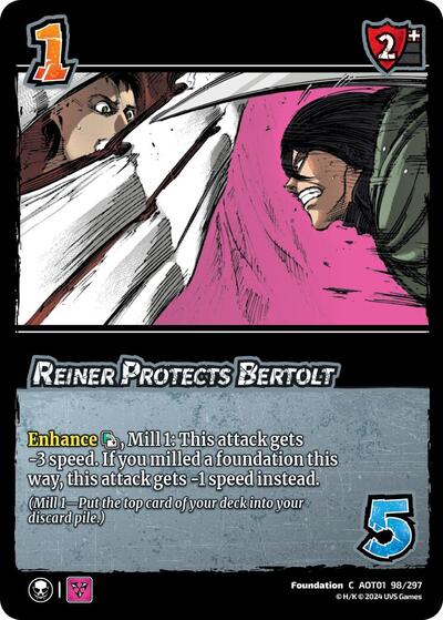 Reiner Protects Bertolt