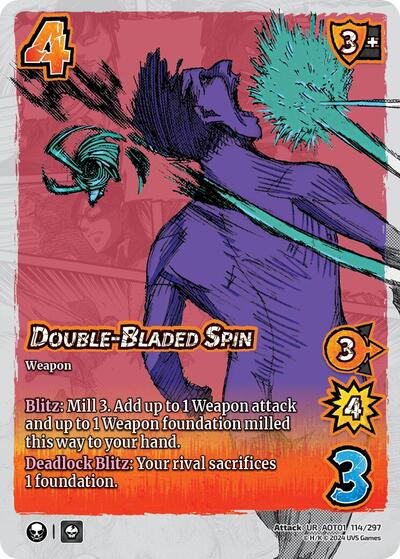 Double-Bladed Spin
