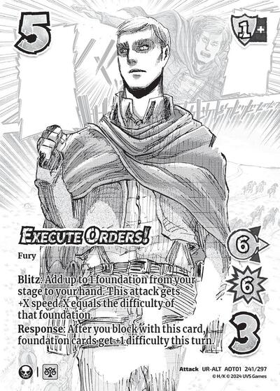 Execute Orders! (Alternate Art)