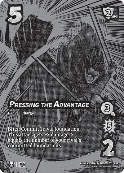 Pressing the Advantage (Alternate Art)