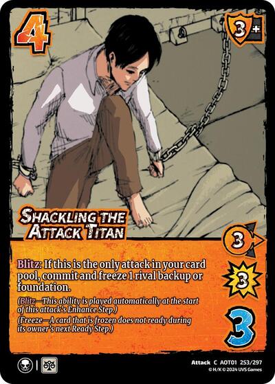 Shackling the Attack Titan