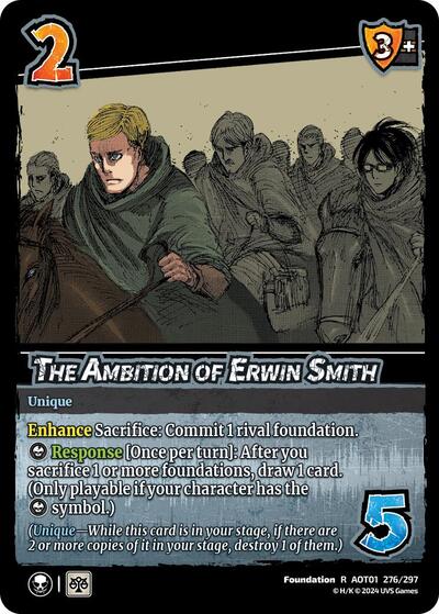 The Ambition of Erwin Smith