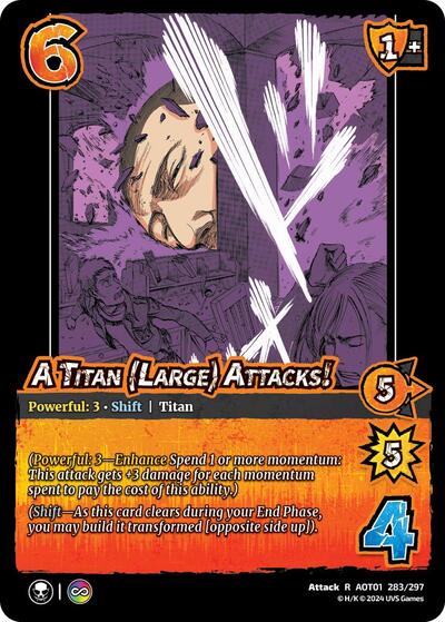 A Titan (Large) Attacks! // A Titan (Large)