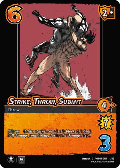 Strike, Throw, Submit (CD1)