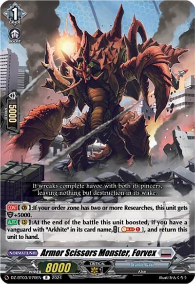 Armor Scissors Monster, Forvex