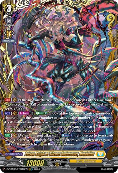 Poison Knight of Silence Undercover, Mordalion (FFR)