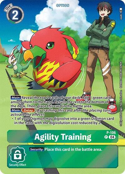 Agility Training (Starter Deck 18 Exclusive)