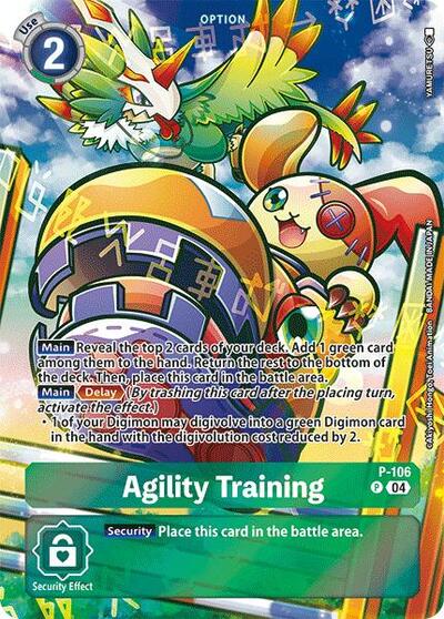 Agility Training (Starter Deck 19 Exclusive)