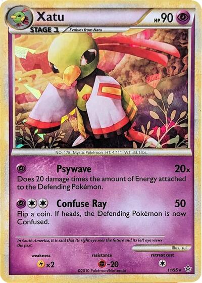 Xatu - 11/95 (Cracked Ice Holo)