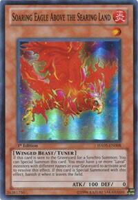 Soaring Eagle Above the Searing Land