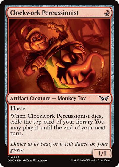 Clockwork Percussionist (0295)