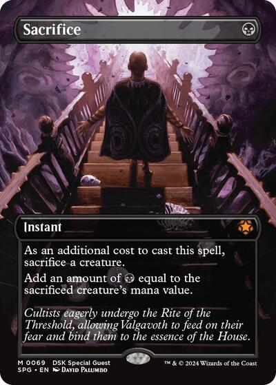 Sacrifice (Borderless)