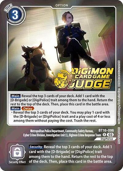 Metropolitan Police Department, Community Safety Bureau, Cyber Crime Division... (Judge Pack 6)